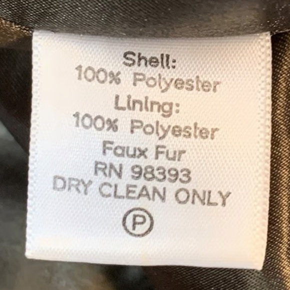 Dennis Basso Brown Leopard Faux Fur Jacket - Picture 5 of 5